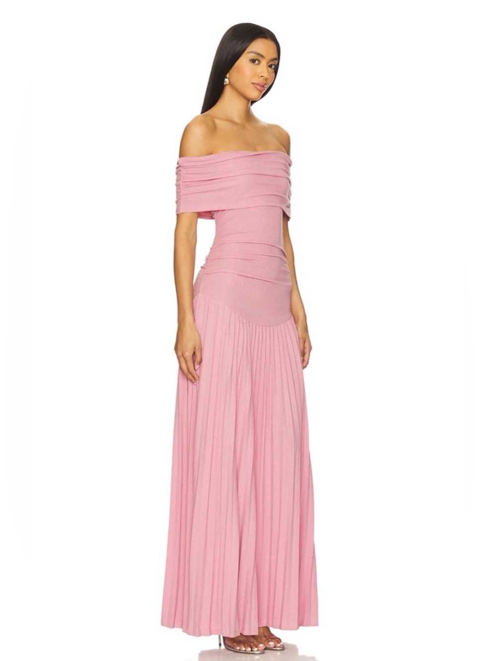 LIONESS x REVOLVE Field Of Dreams Maxi in Rose Quartz M NWT $109 - Picture 2 of 9